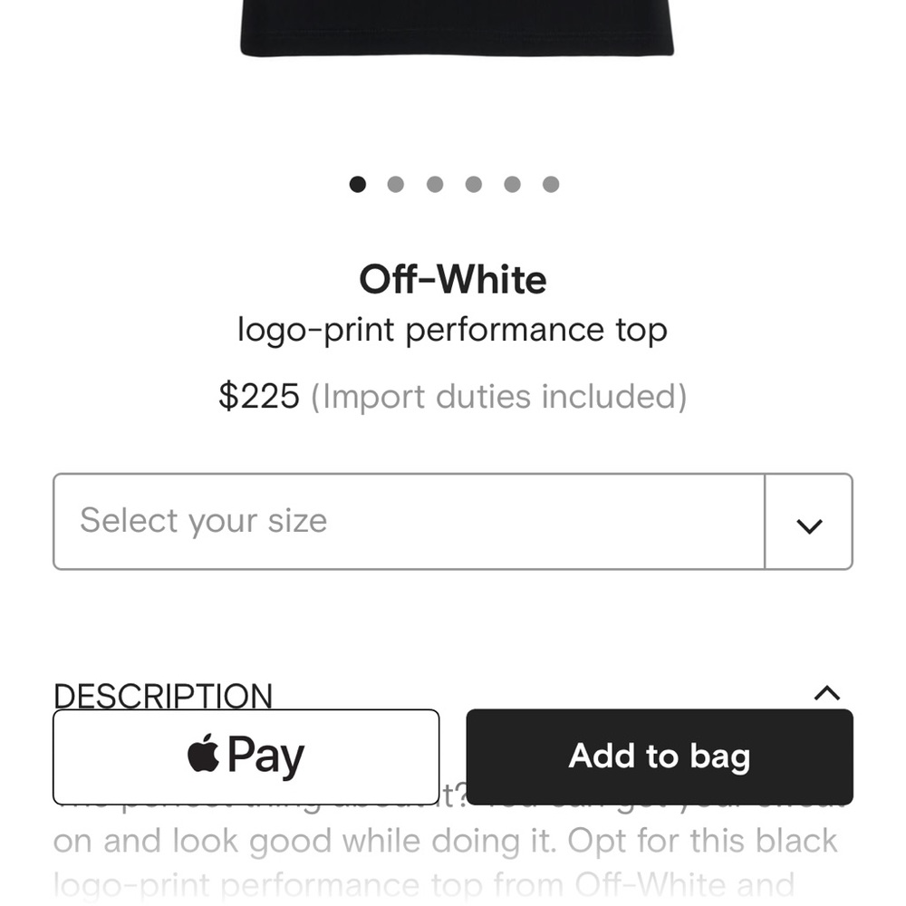 Off white shirt - Picture 4 of 4